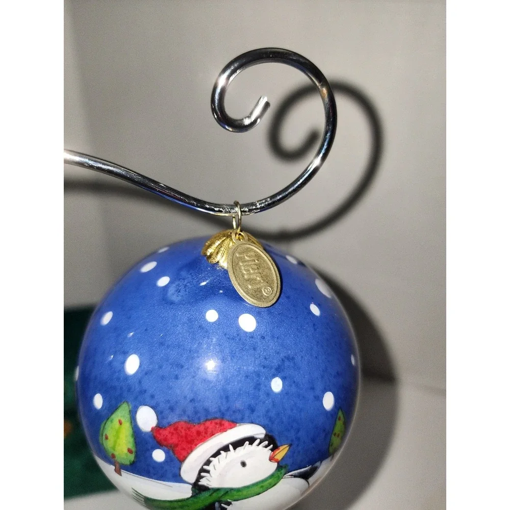 2015 Pier One Li Bien Santa Penguin Snowman Christmas Tree‎ Ornament